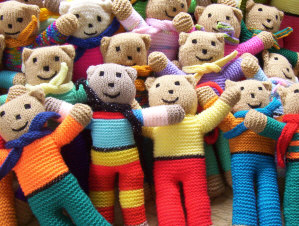 Teddies Display