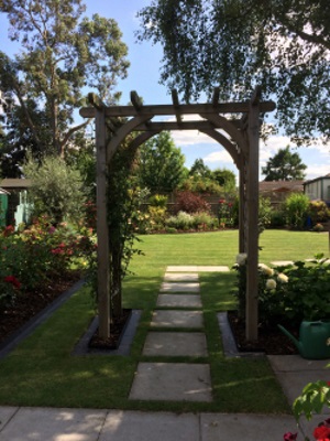 Open Garden arch